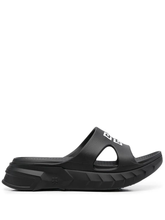 Givenchy 4G-print platform slides