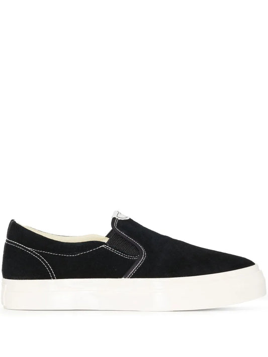 Stepney Workers Club Lister slip-on suede trainers