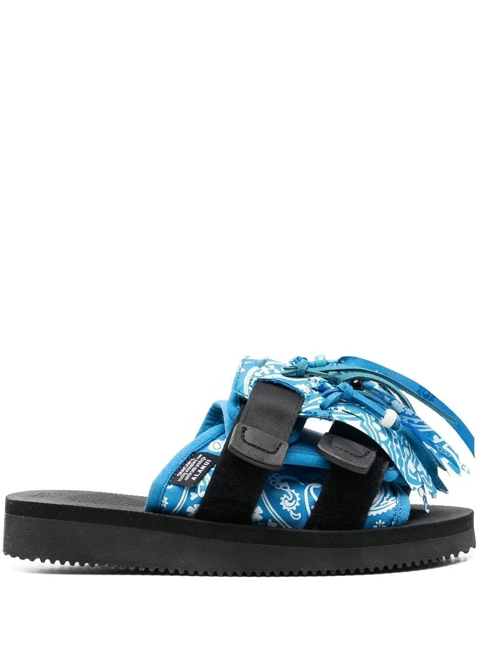 Alanui X Suicoke x Suicoke paisley-print fringed sandals 