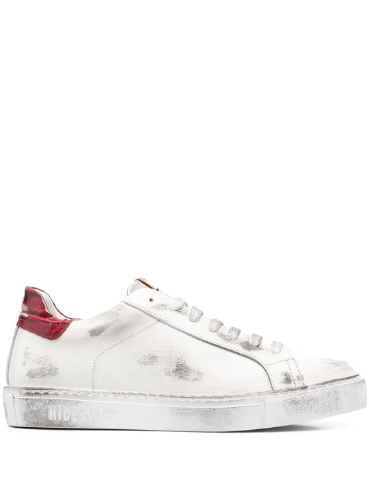 Hide&Jack distressed-effect low-top sneakers