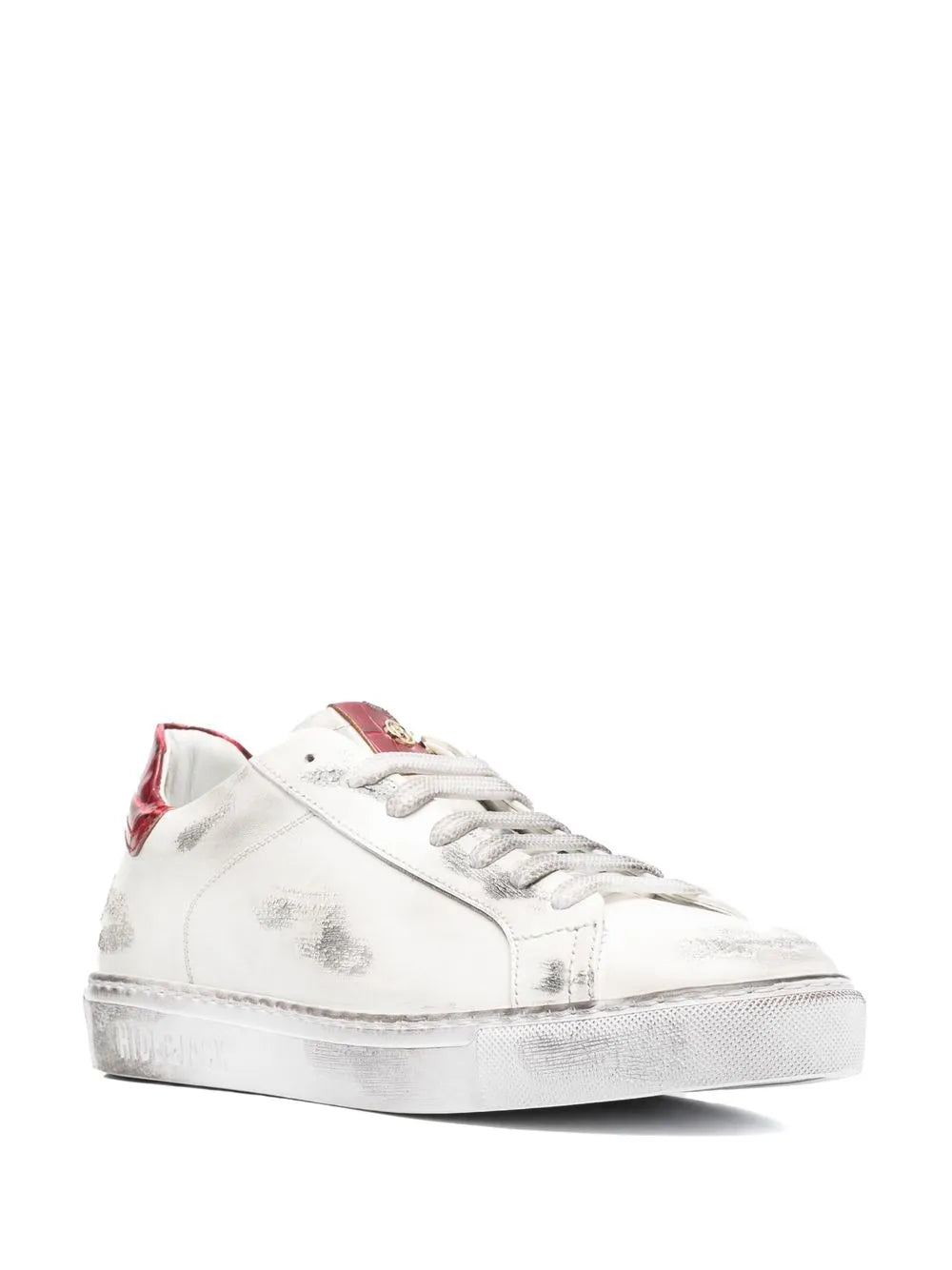 Hide&Jack distressed-effect low-top sneakers