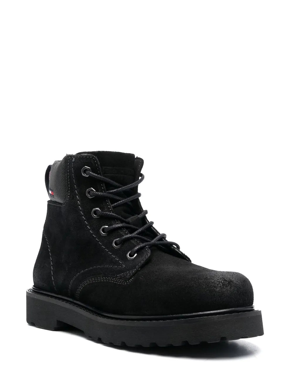 Tommy Jeans lace-up suede ankle boots