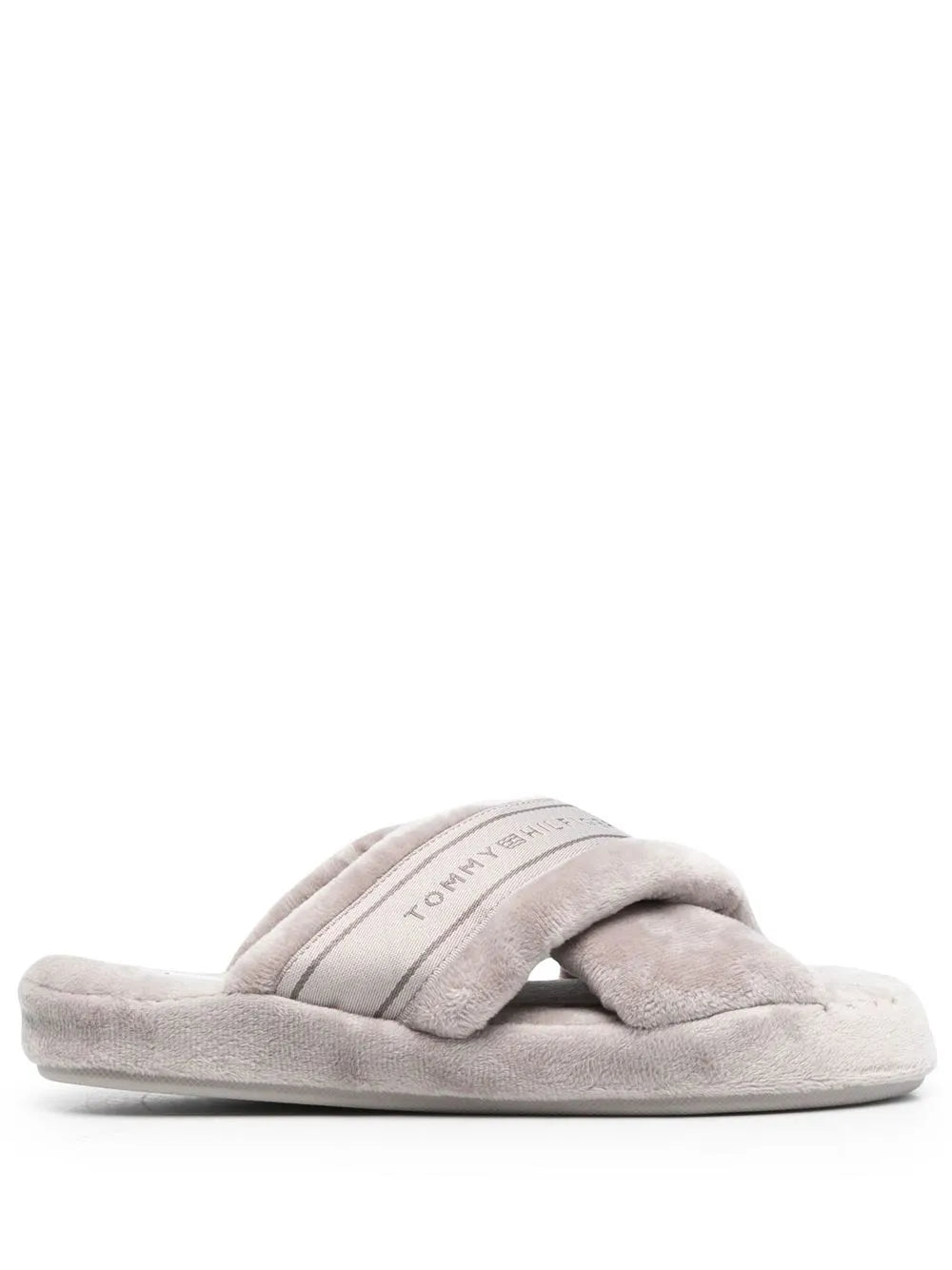 Tommy Hilfiger logo-print strap slides