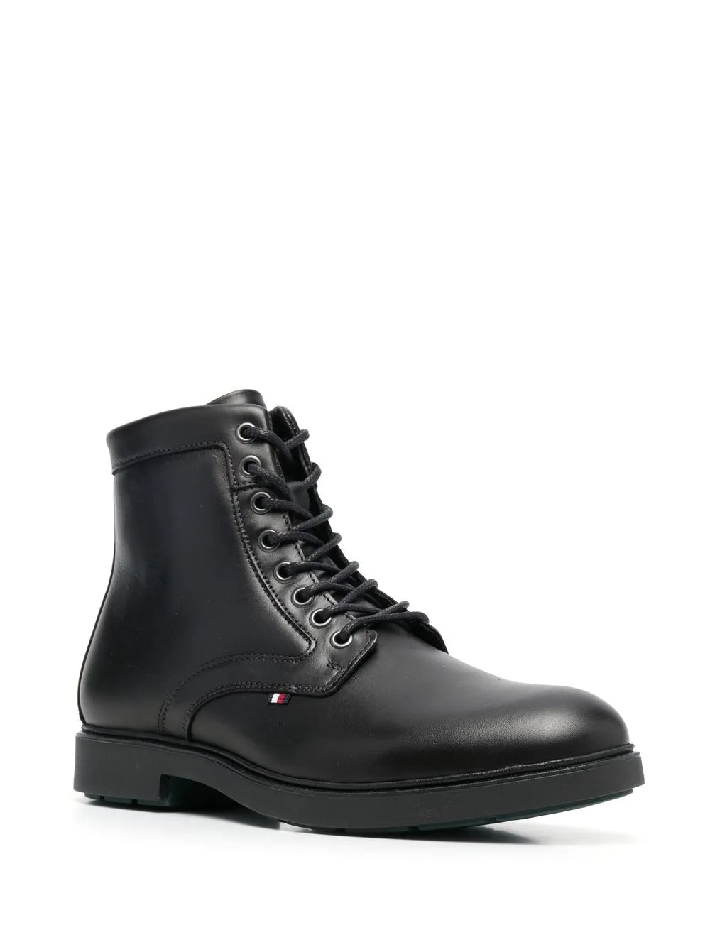 Tommy Hilfiger lace-up leather boots