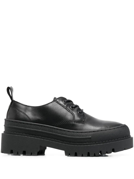 Tommy Jeans Foxing lace-up block-heel shoes