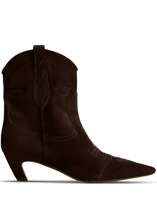 KHAITE The Dallas ankle boots