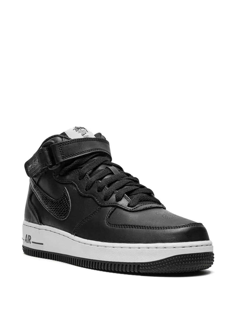 Nike x Stussy Air Force 1 Mid "Black" sneakers