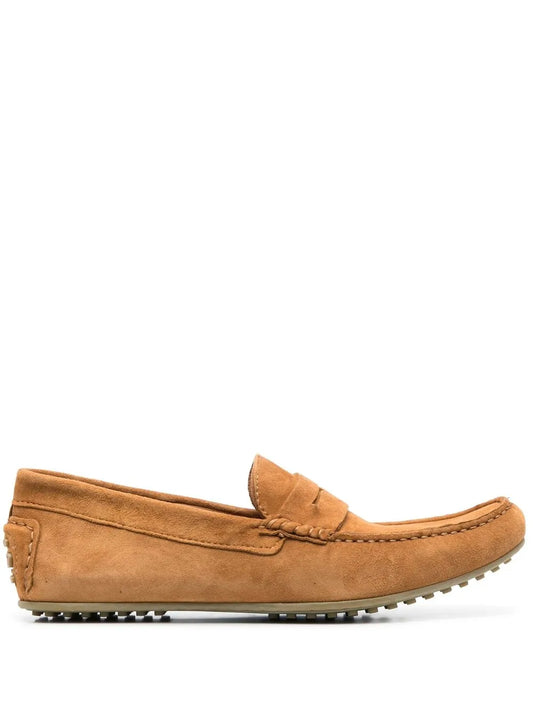 Hackett classic suede loafers