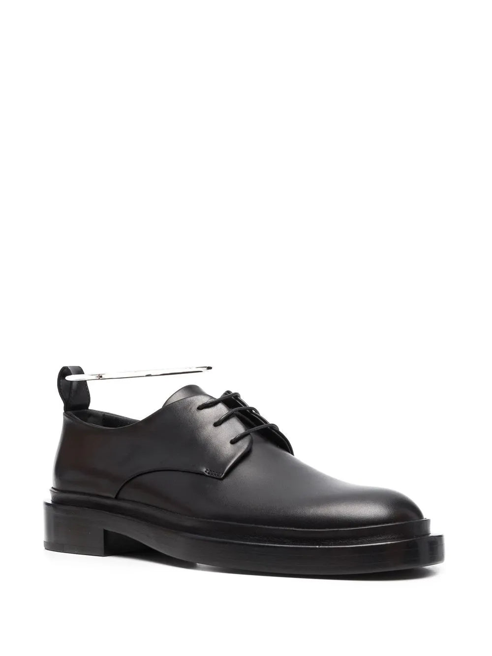 Jil Sander hardware-detail lace-up shoes