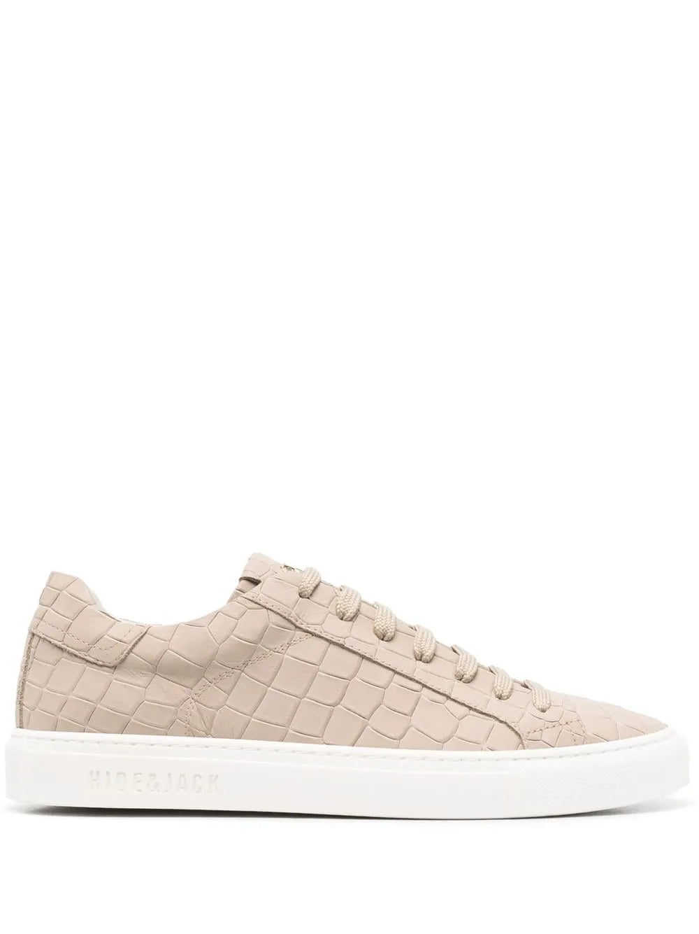 Hide&Jack crocodile-effect low-top sneakers 