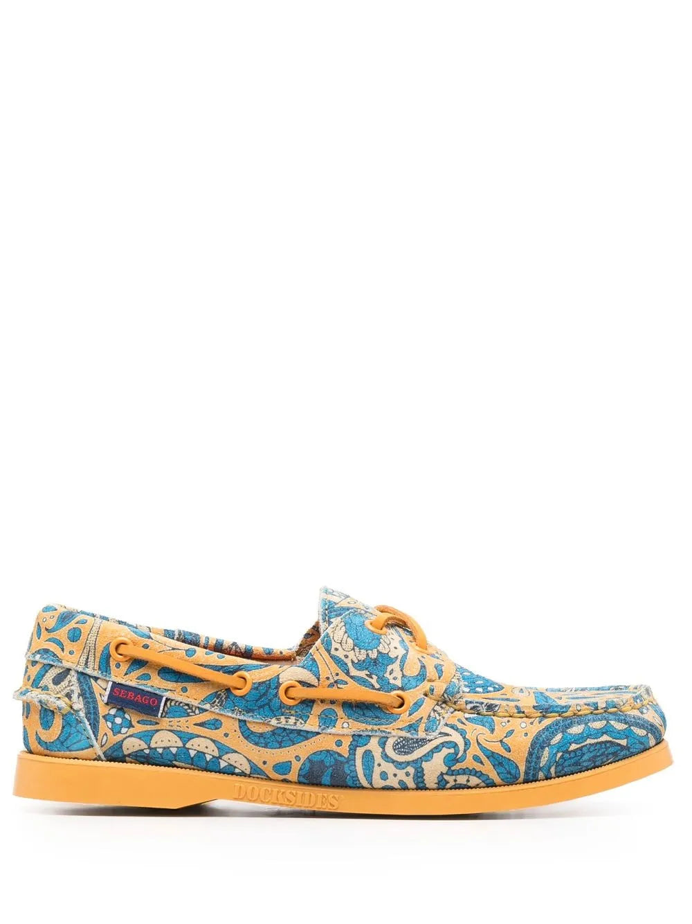 Sebago paisley dockside boat shoes