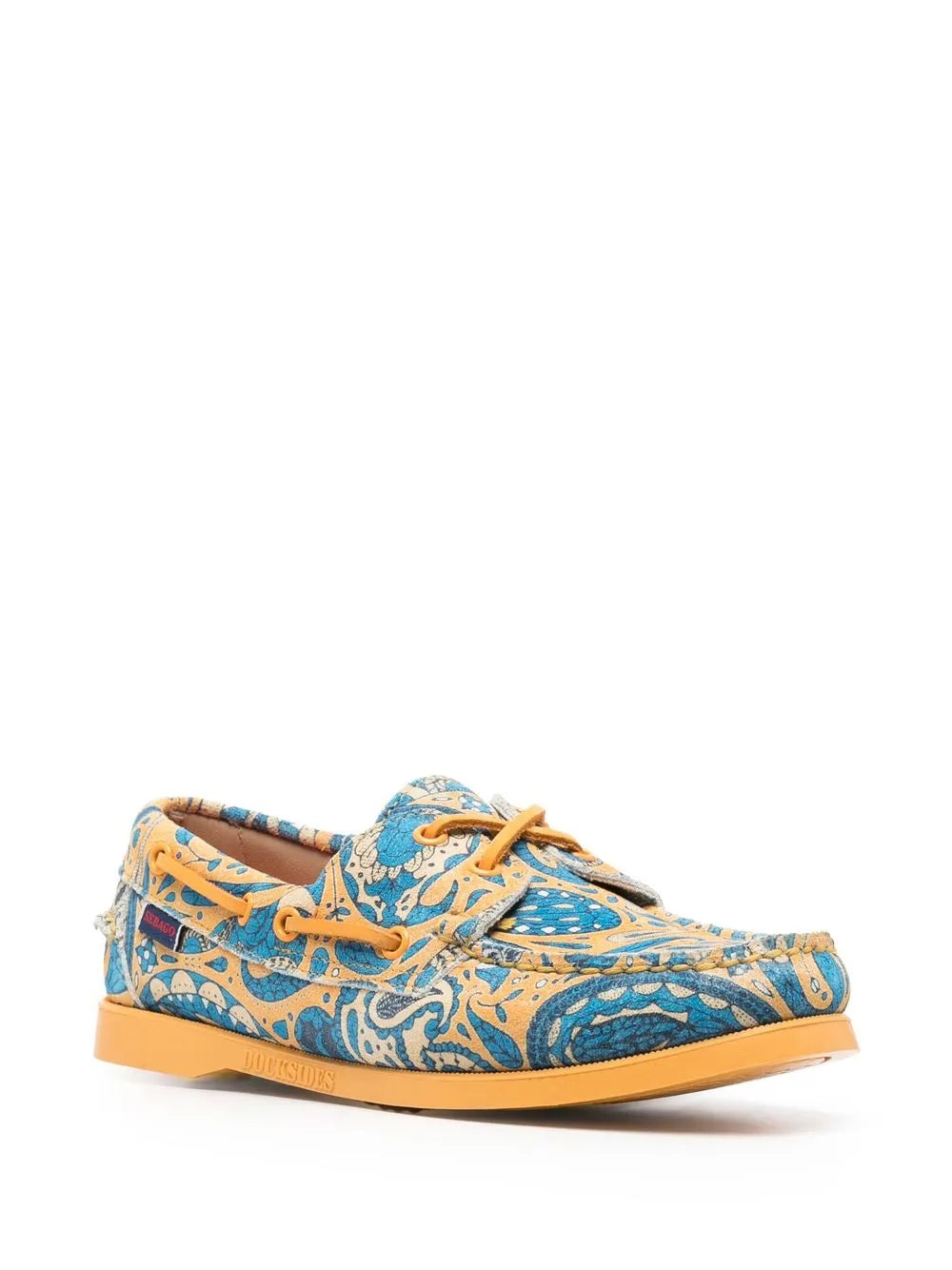 Sebago paisley dockside boat shoes