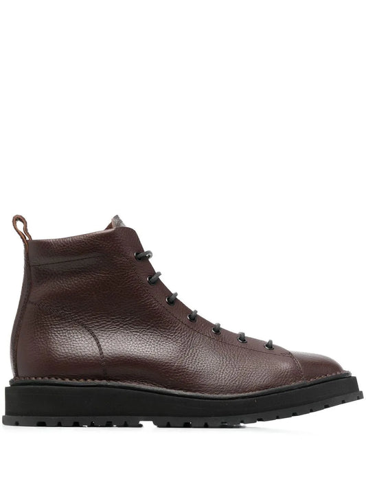 Buttero lace-up ankle boots