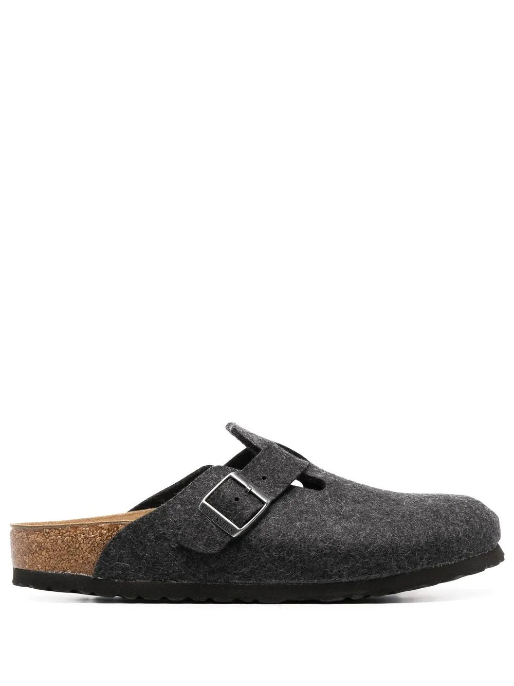 Birkenstock Boston buckled wool slippers