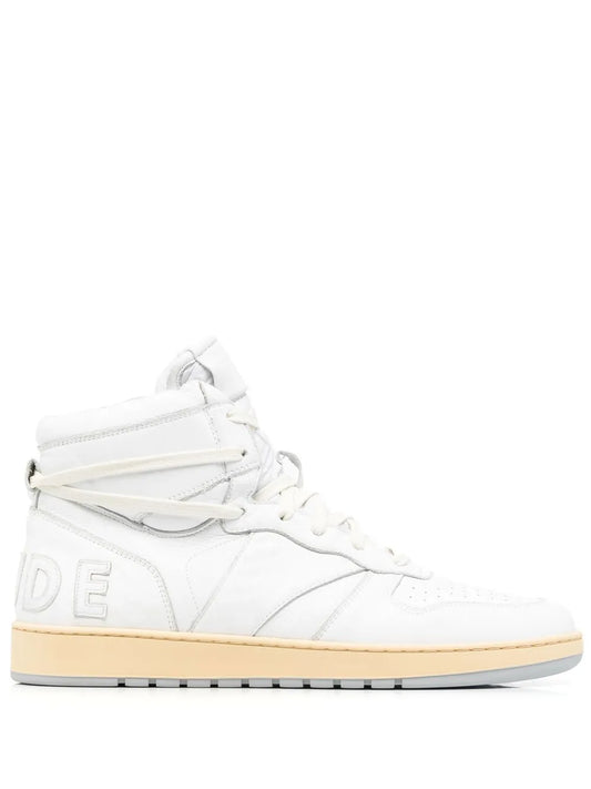 RHUDE high-top panelled sneakers