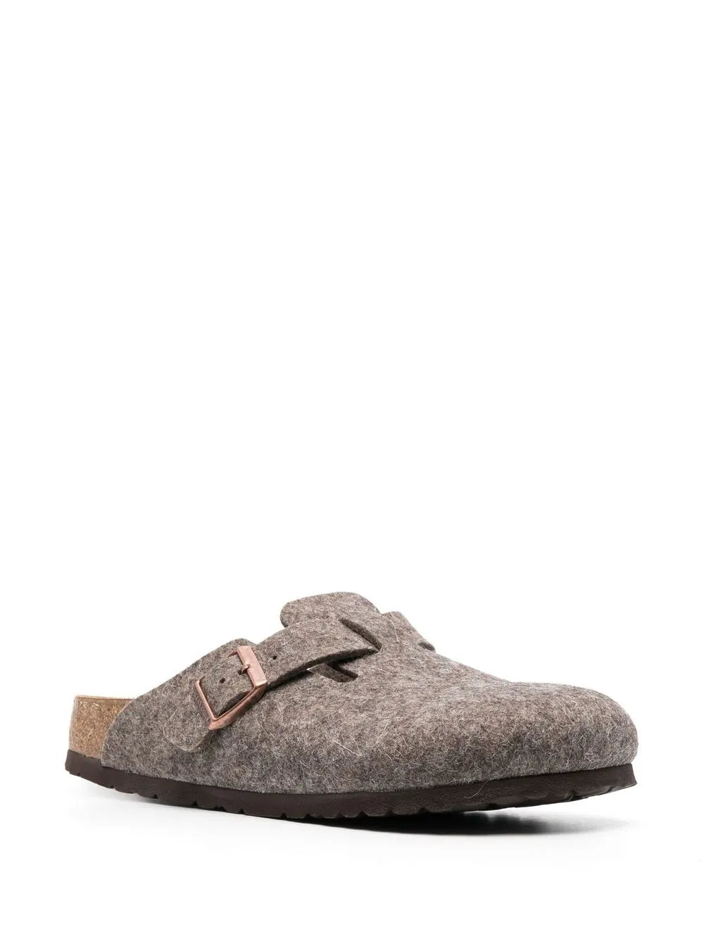 Birkenstock Boston buckle-embellished slippers