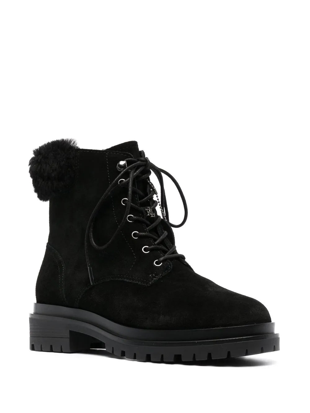 Lauren Ralph Lauren Carlee shearling-trim bootie