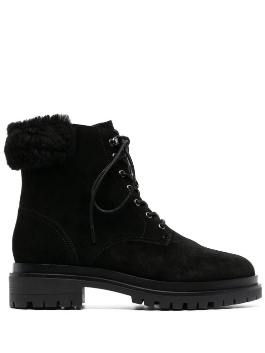 Lauren Ralph Lauren Carlee shearling-trim bootie
