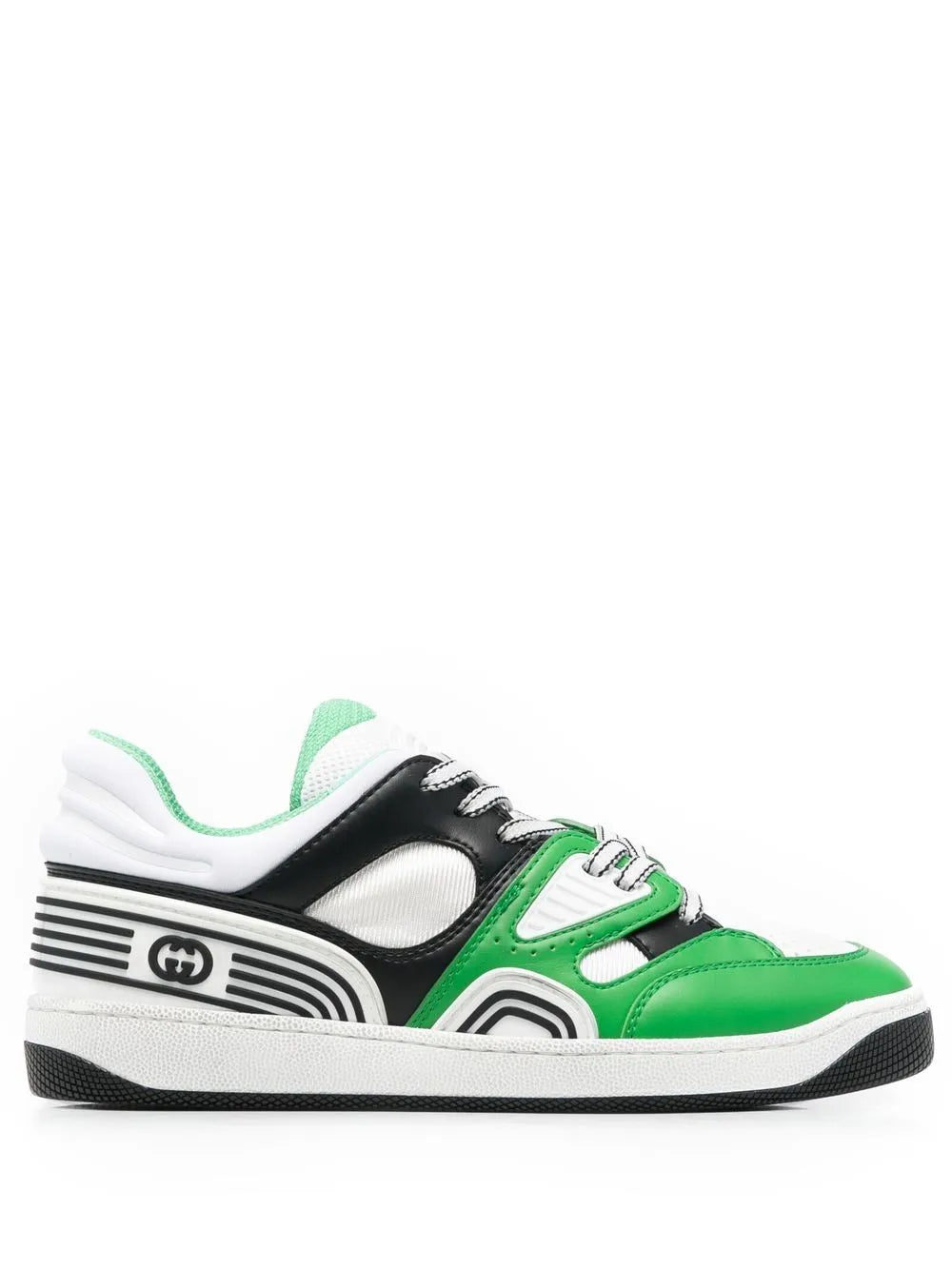 Gucci Basket panelled sneakers