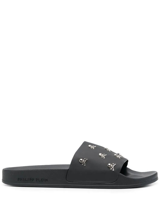 Philipp Plein skull-detail slides 