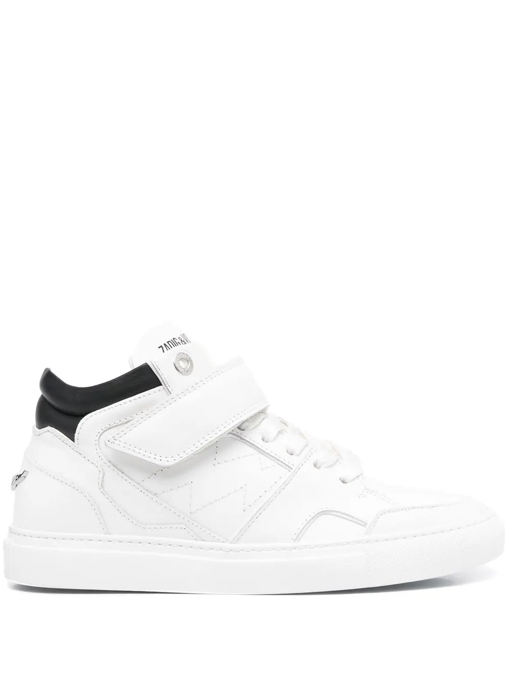 Zadig&Voltaire logo-print touch-strap sneakers