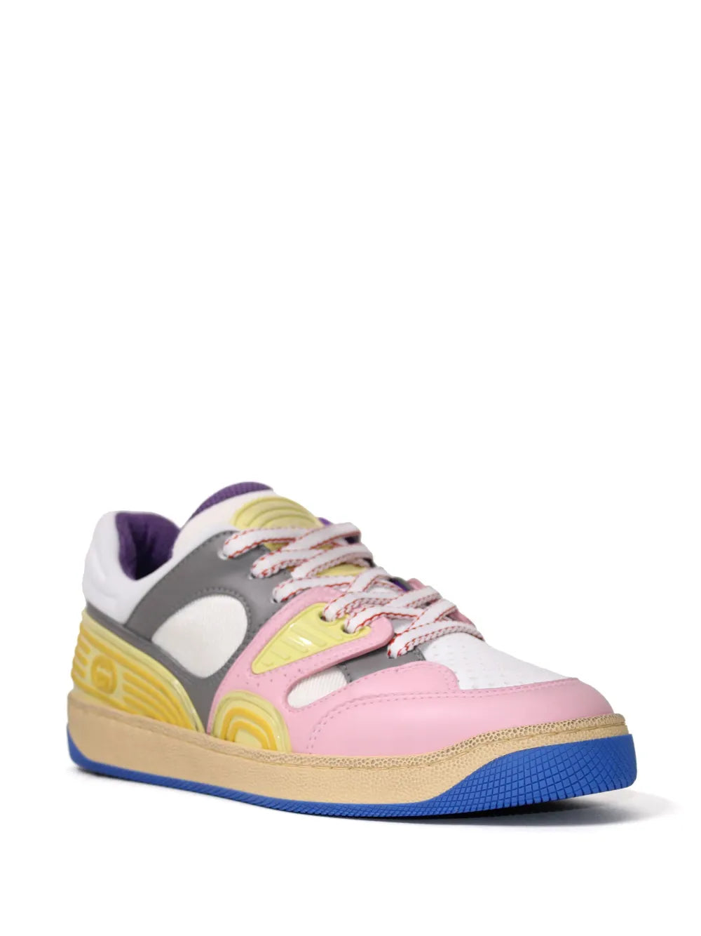 Gucci Basket panelled sneakers