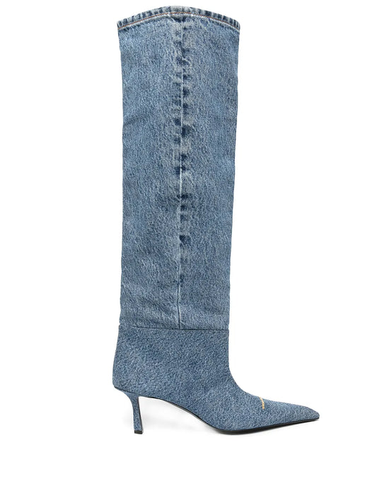 Alexander Wang Viola 65mm denim boots