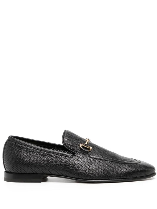 Barrett horsebit-buckle leather loafers