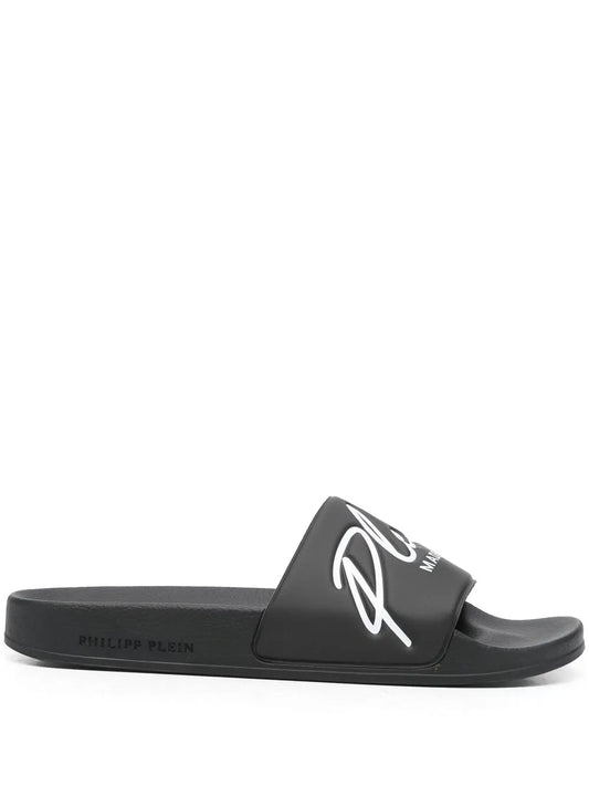Philipp Plein logo-print slides