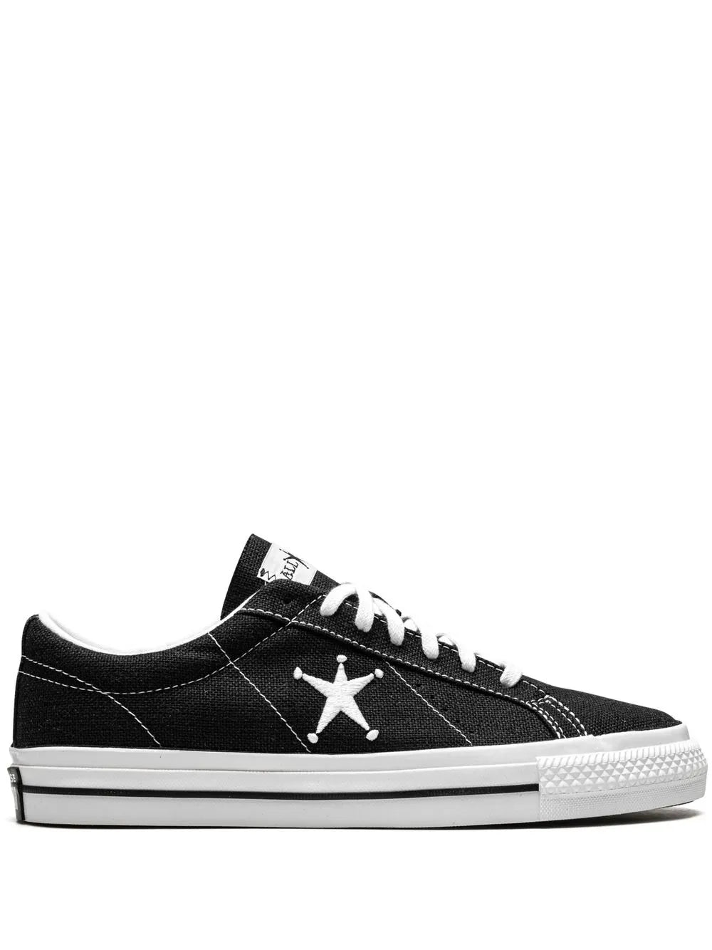 Converse x Stüssy One Star OX Low "Black/White" sneakers