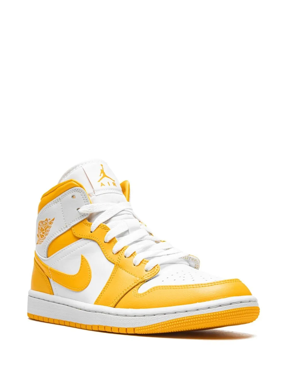Jordan Jordan 1 Mid "White/University Gold" sneakers