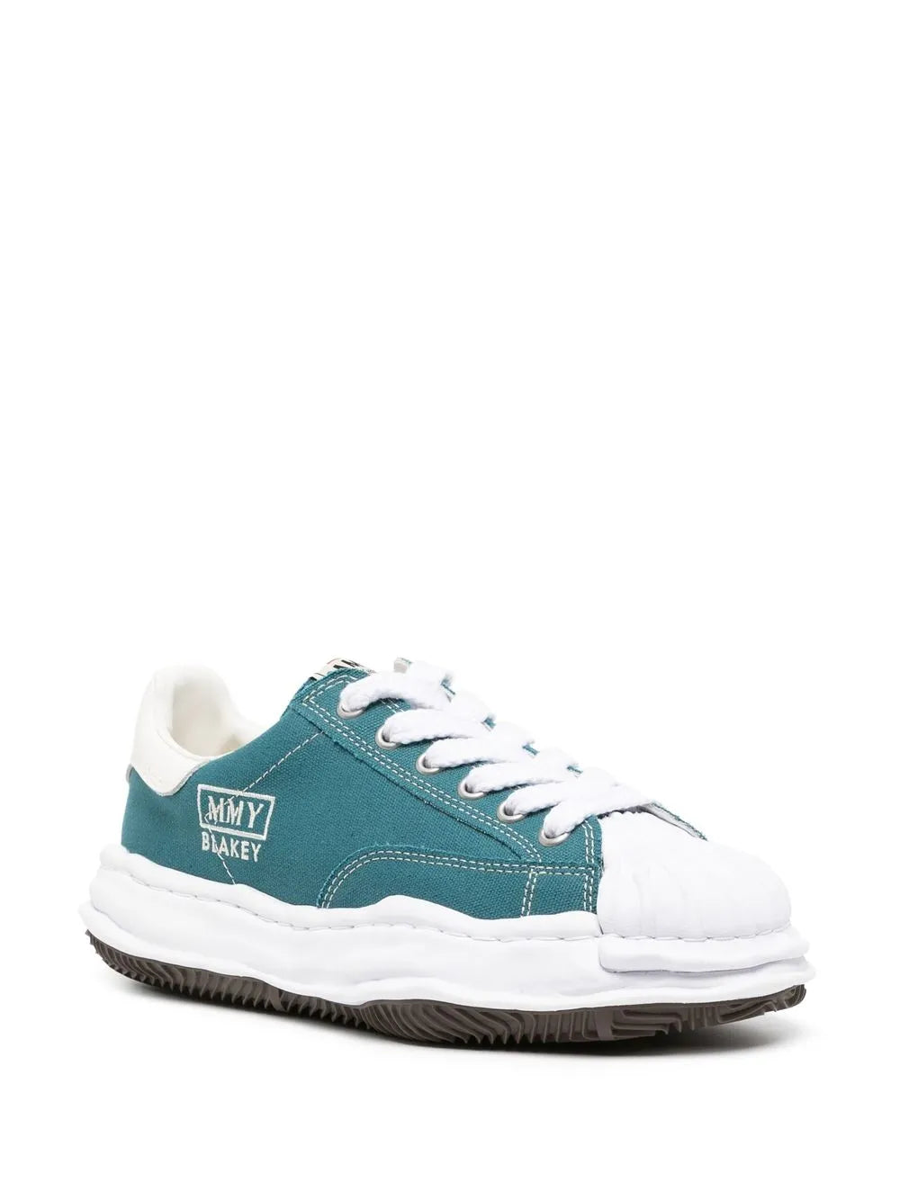 Maison MIHARA YASUHIRO ridged-trim low-top sneakers