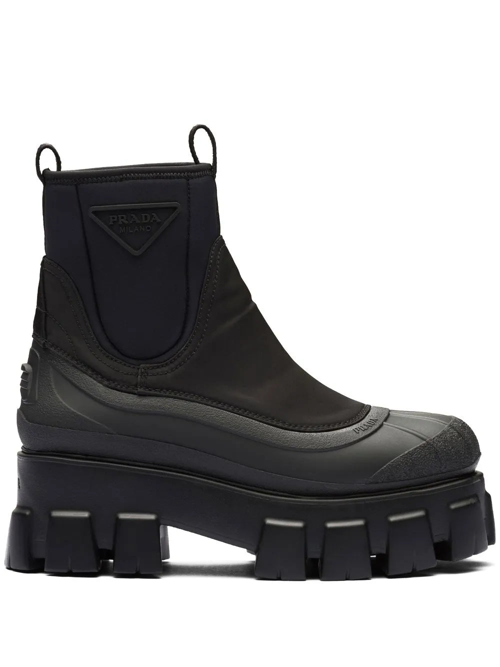 Prada Moonlith gabardine boots