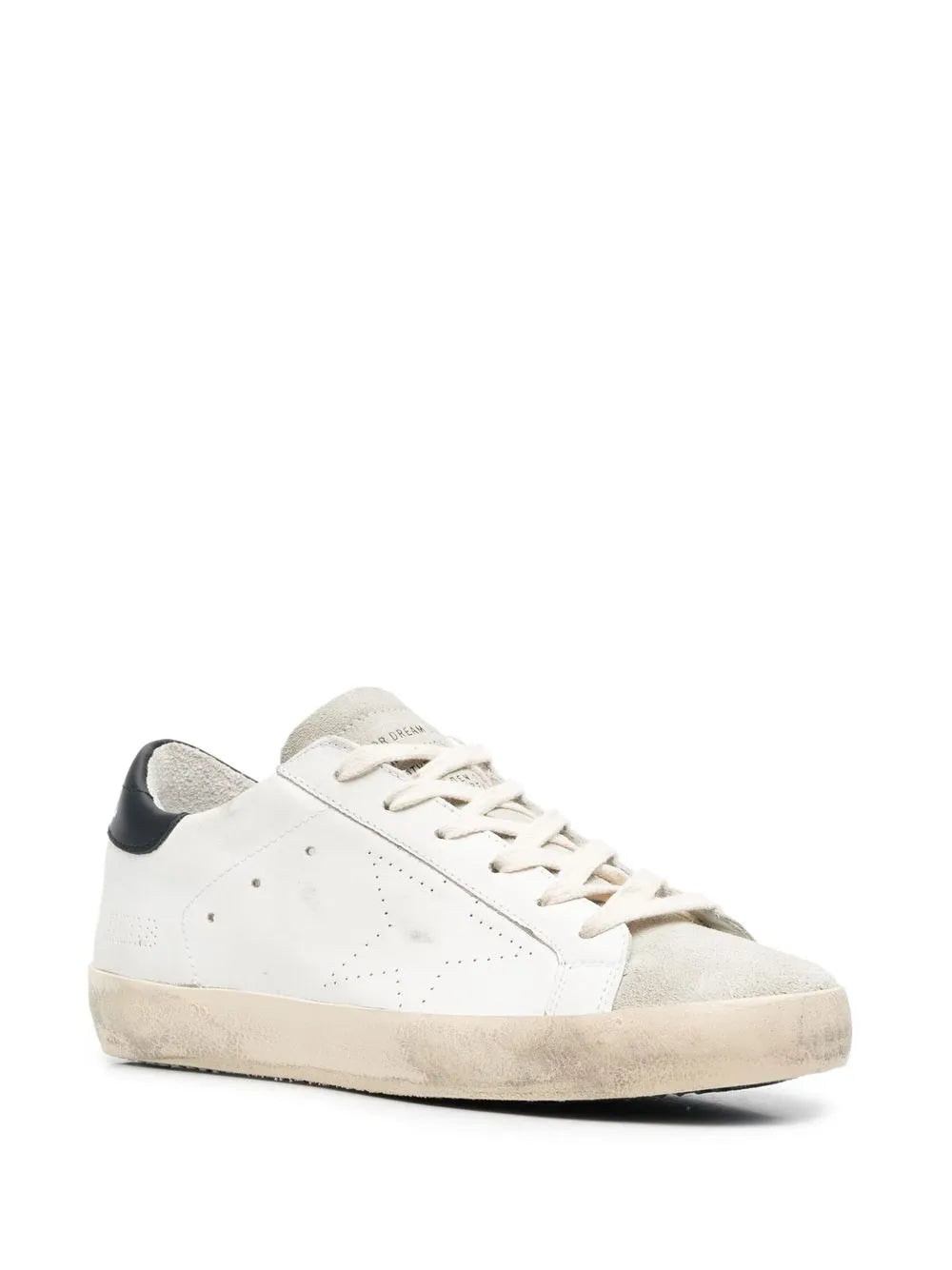 Golden Goose Super-Star distressed lace-up sneakers