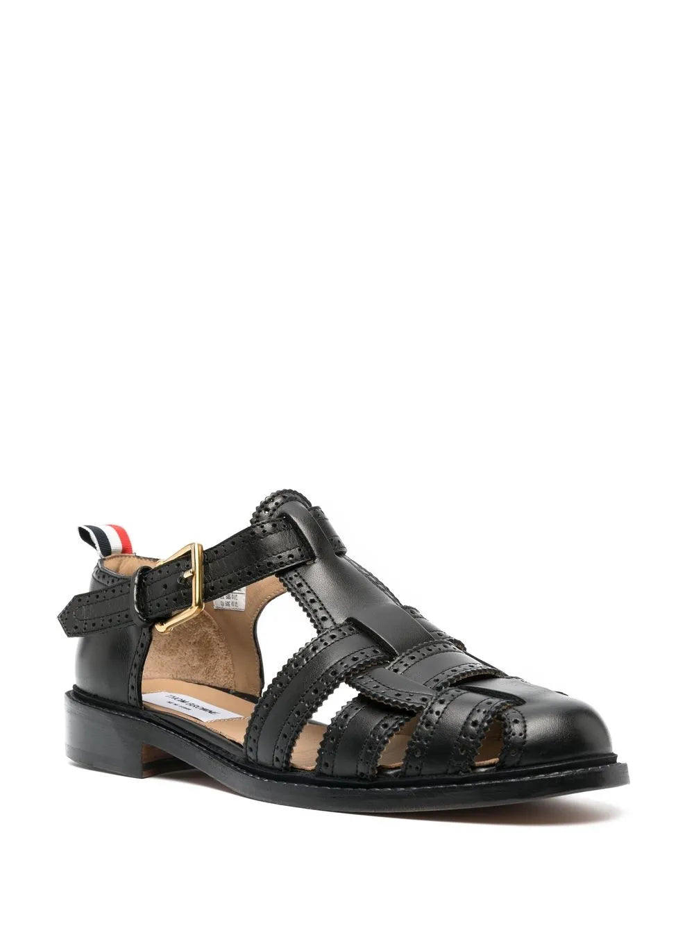 Thom Browne brogue leather fisherman sandals