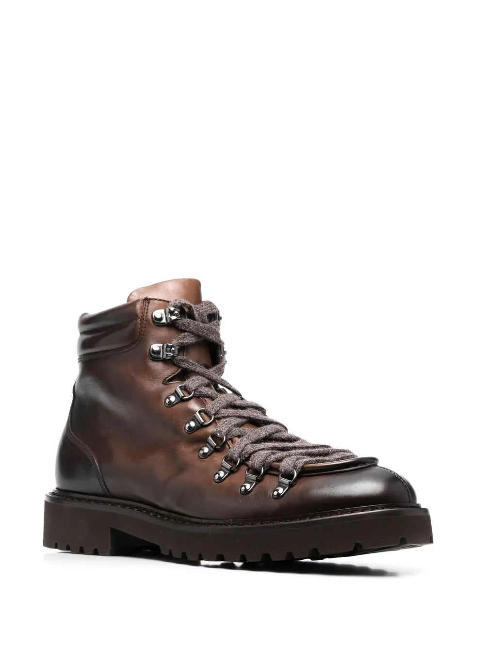 Doucal's ankle lace-up fastening boots