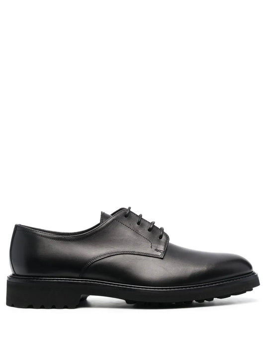Baldinini leather derby shoe