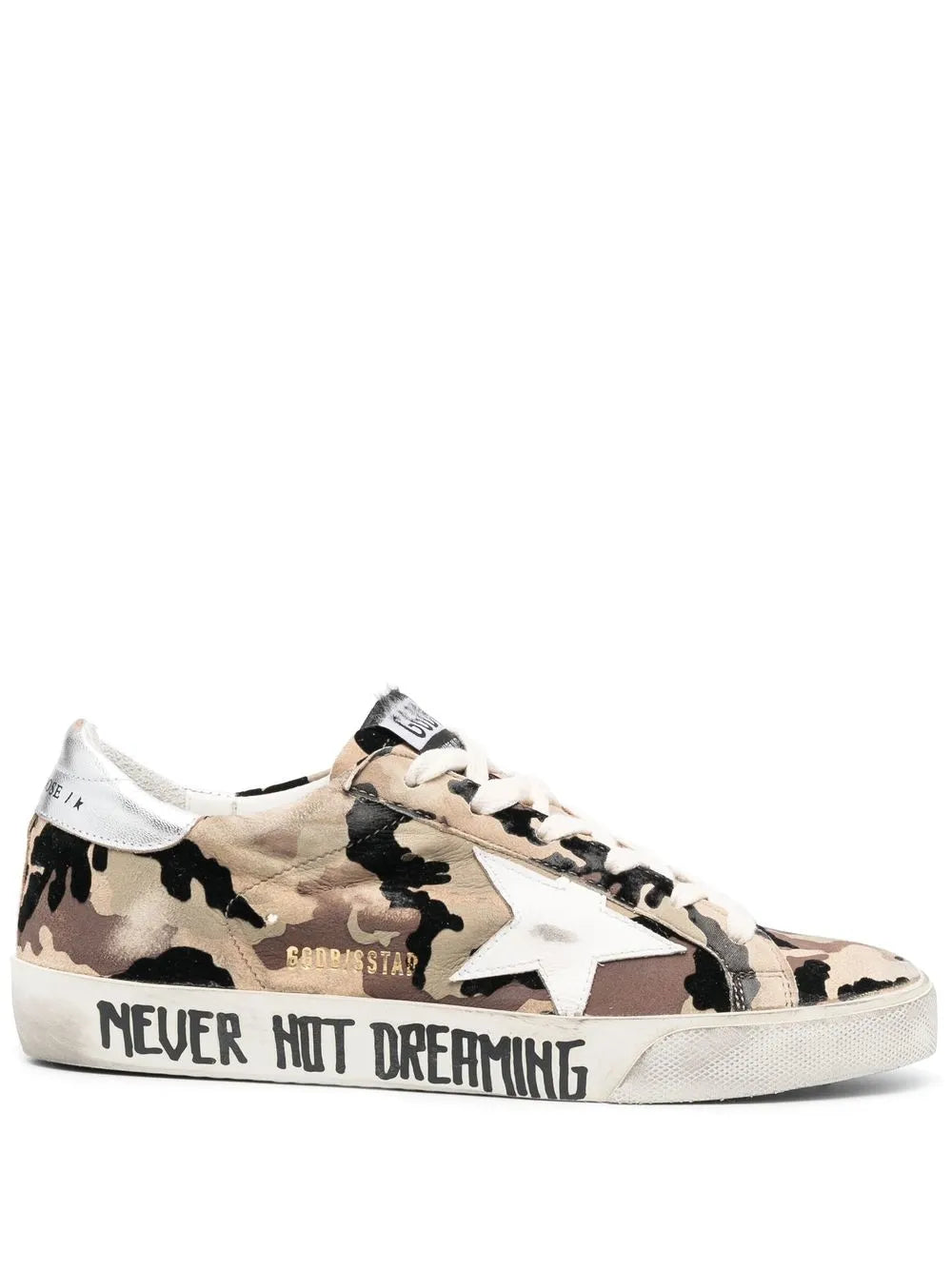 Golden Goose Superstar camouflage low-top sneakers