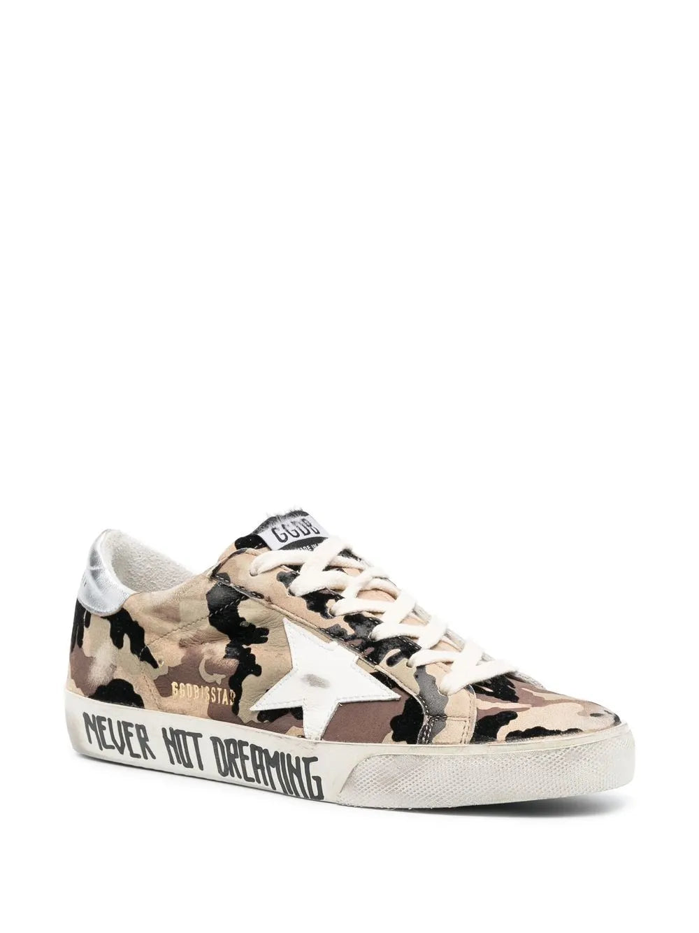 Golden Goose Superstar camouflage low-top sneakers