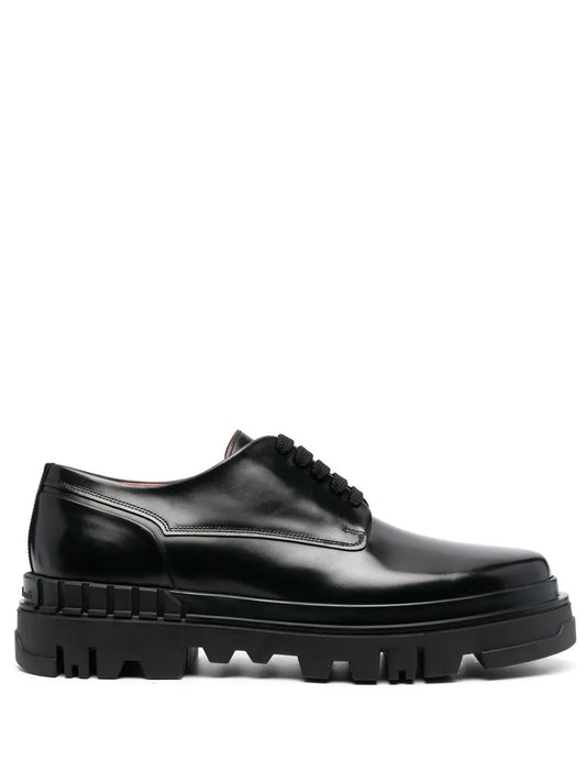 Santoni lug-sole Derby shoes