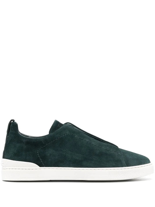 Zegna Triple Stitch slip-on sneakers