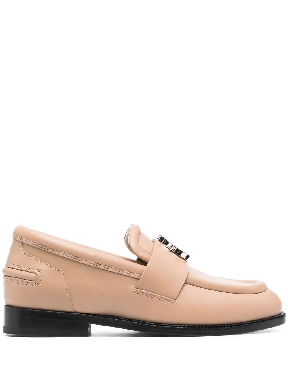 Lanvin logo-plaque detail loafers