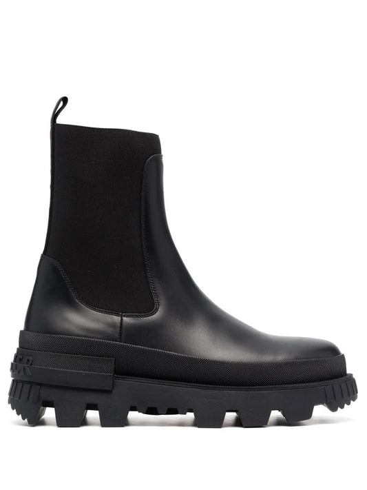 Moncler Neue leather Chelsea boots