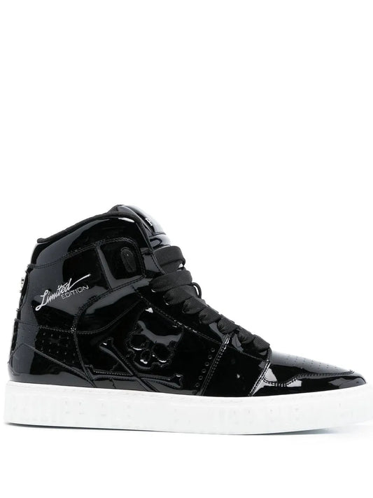 Philipp Plein Super Street Skull Bones hi-top sneakers