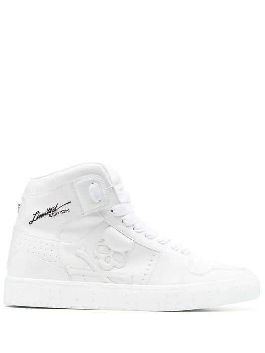Philipp Plein Super Street Skull Bones hi-top sneakers