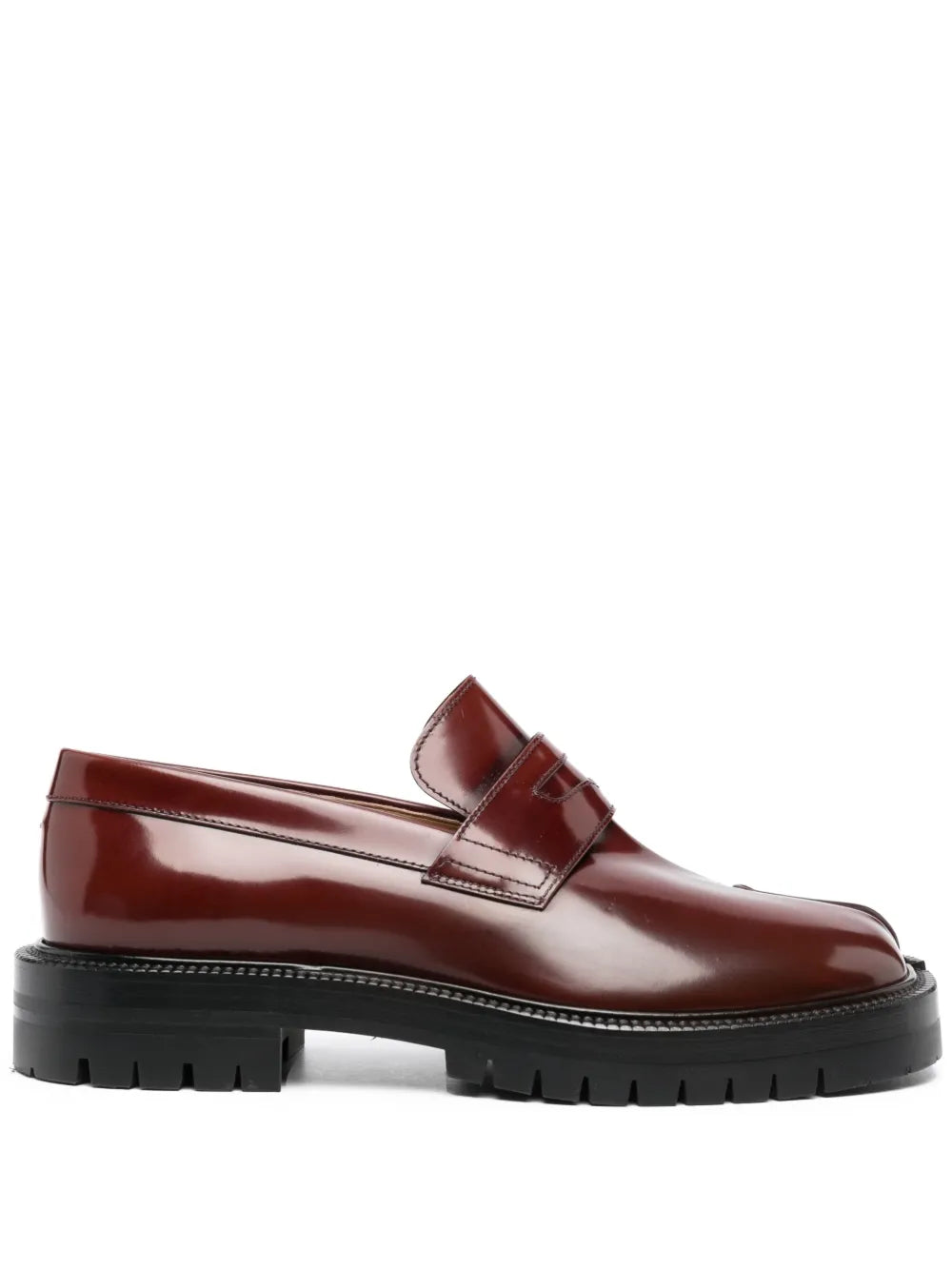 Maison Margiela Tabi leather loafers