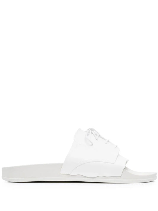 Maison Margiela lace-up pool slides