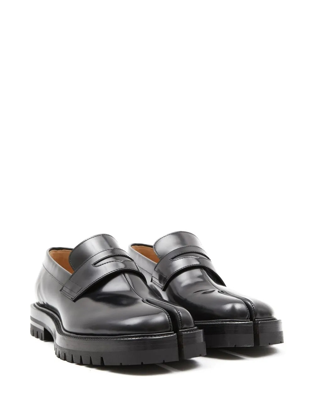 Maison Margiela Tabi leather loafers