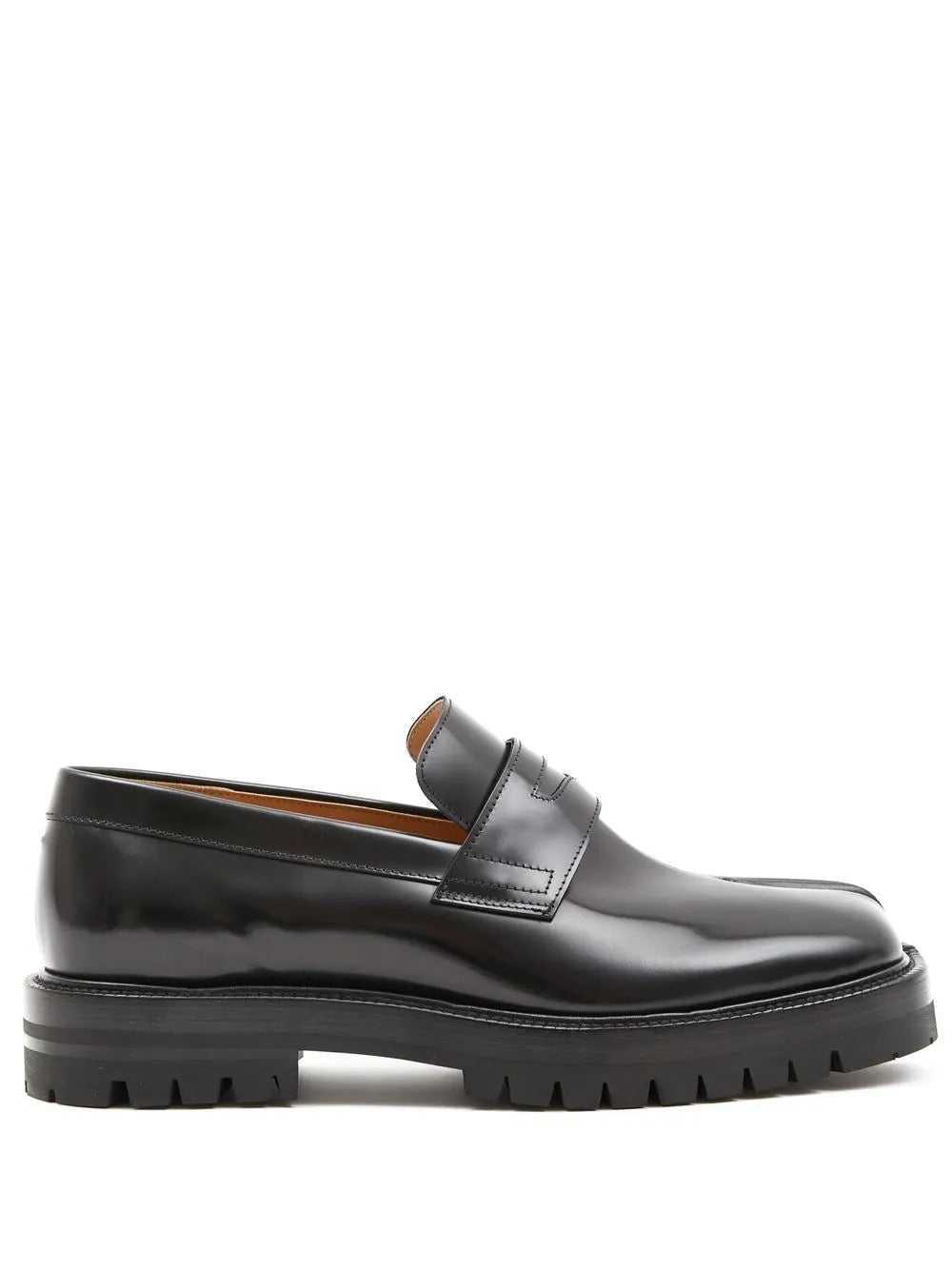 Maison Margiela Tabi leather loafers
