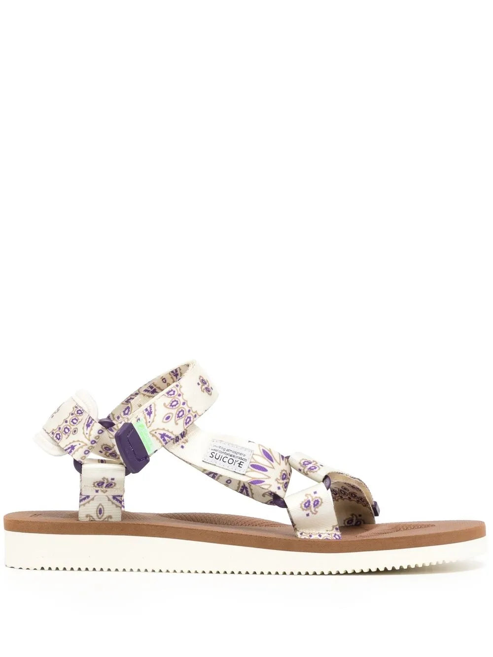 Suicoke DEPA-Cab paisley-print sandals